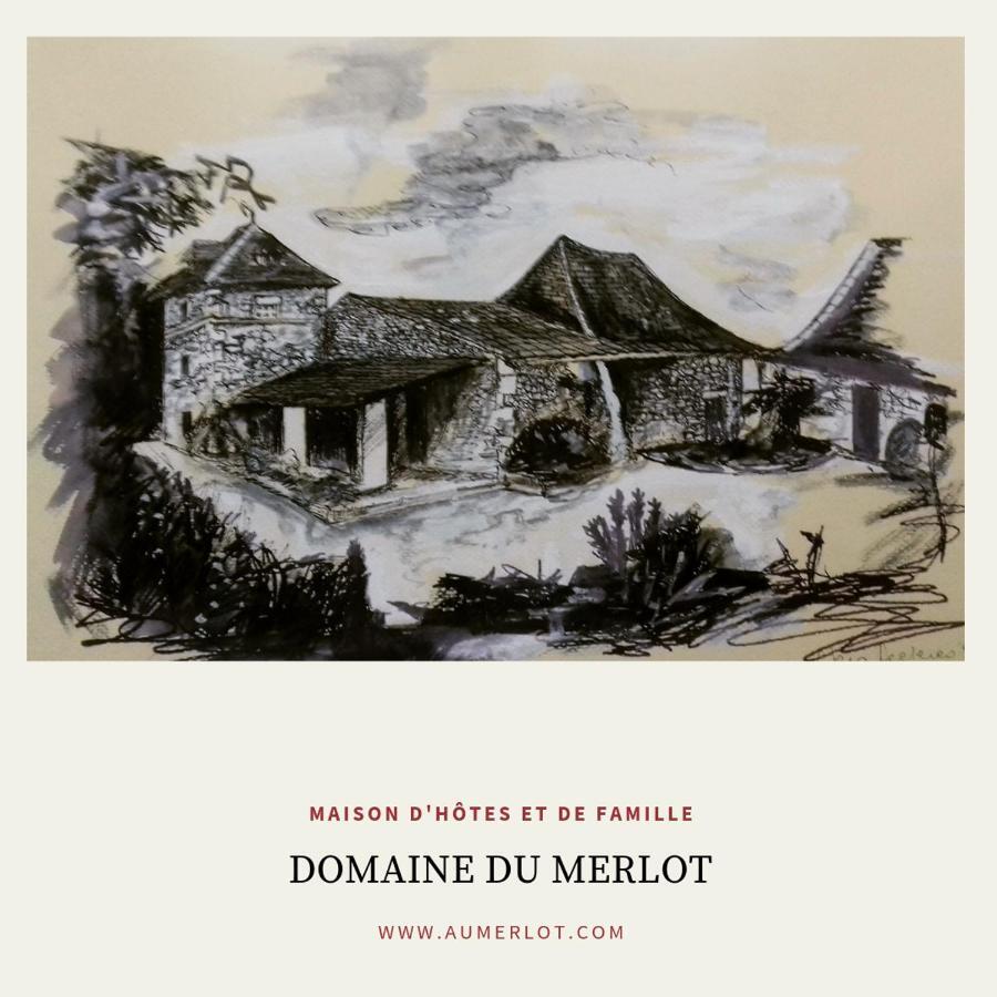Domaine Du Merlot Sainte-Sabine-Born Εξωτερικό φωτογραφία